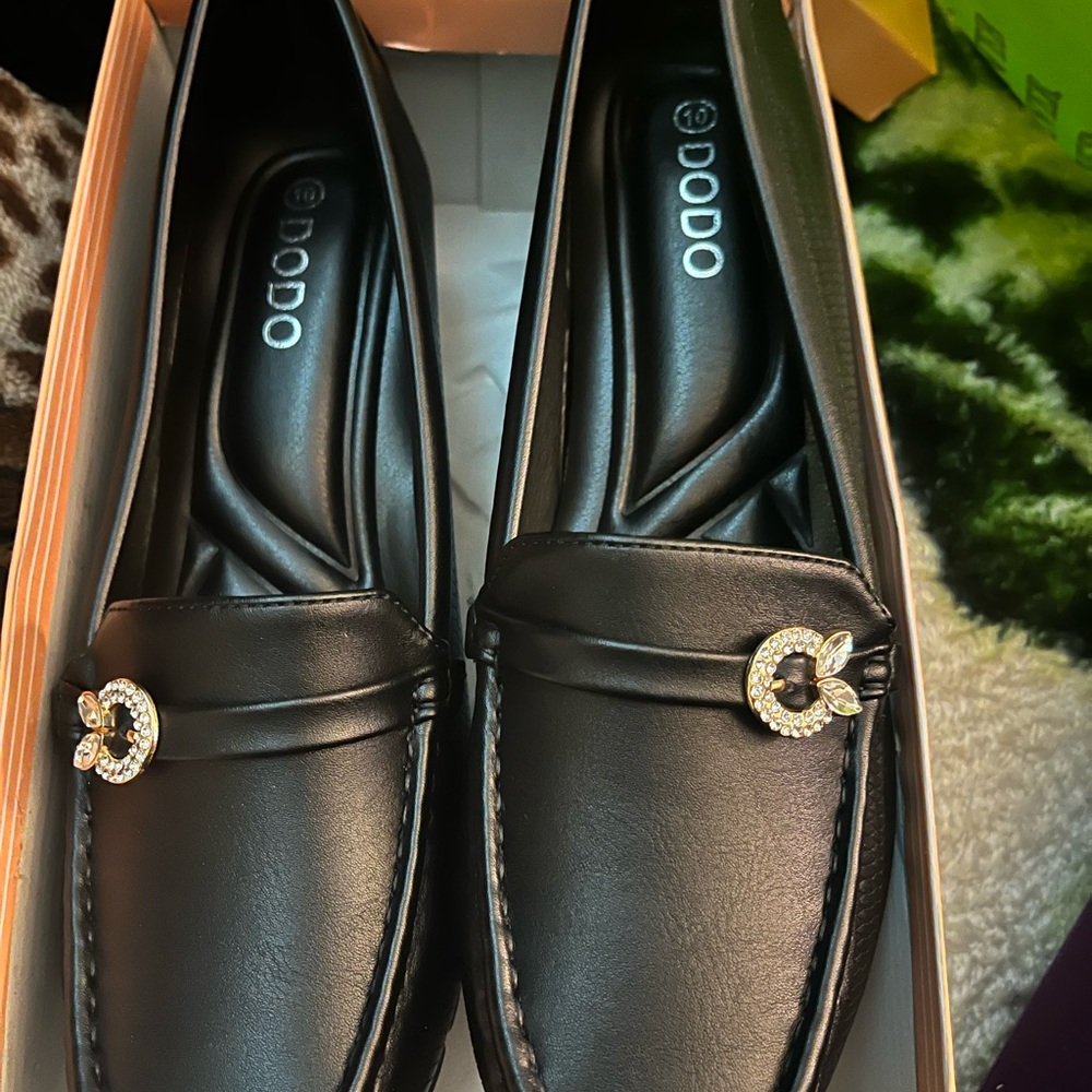 Black Loafers for Women